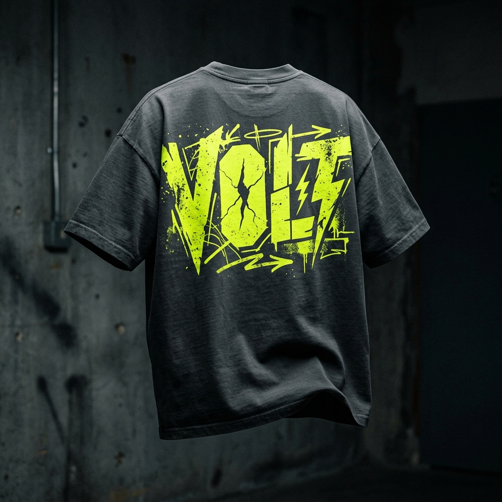 Abstract Volt Tee